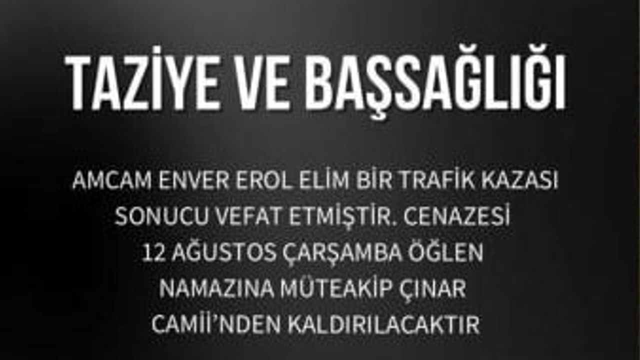 Kestel başkanının acı günü: amcası uğurlandı