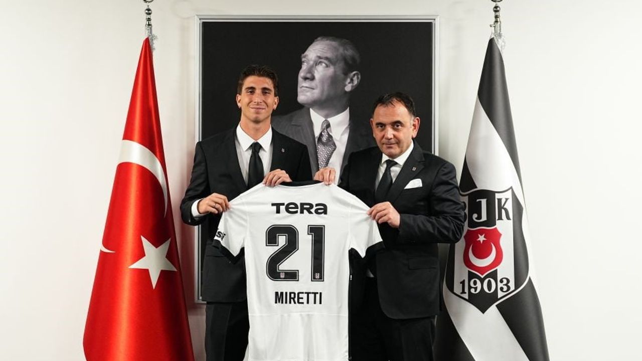 Kiralık transferle orta sahaya taze kan: Fabio Miretti Beşiktaş'ta