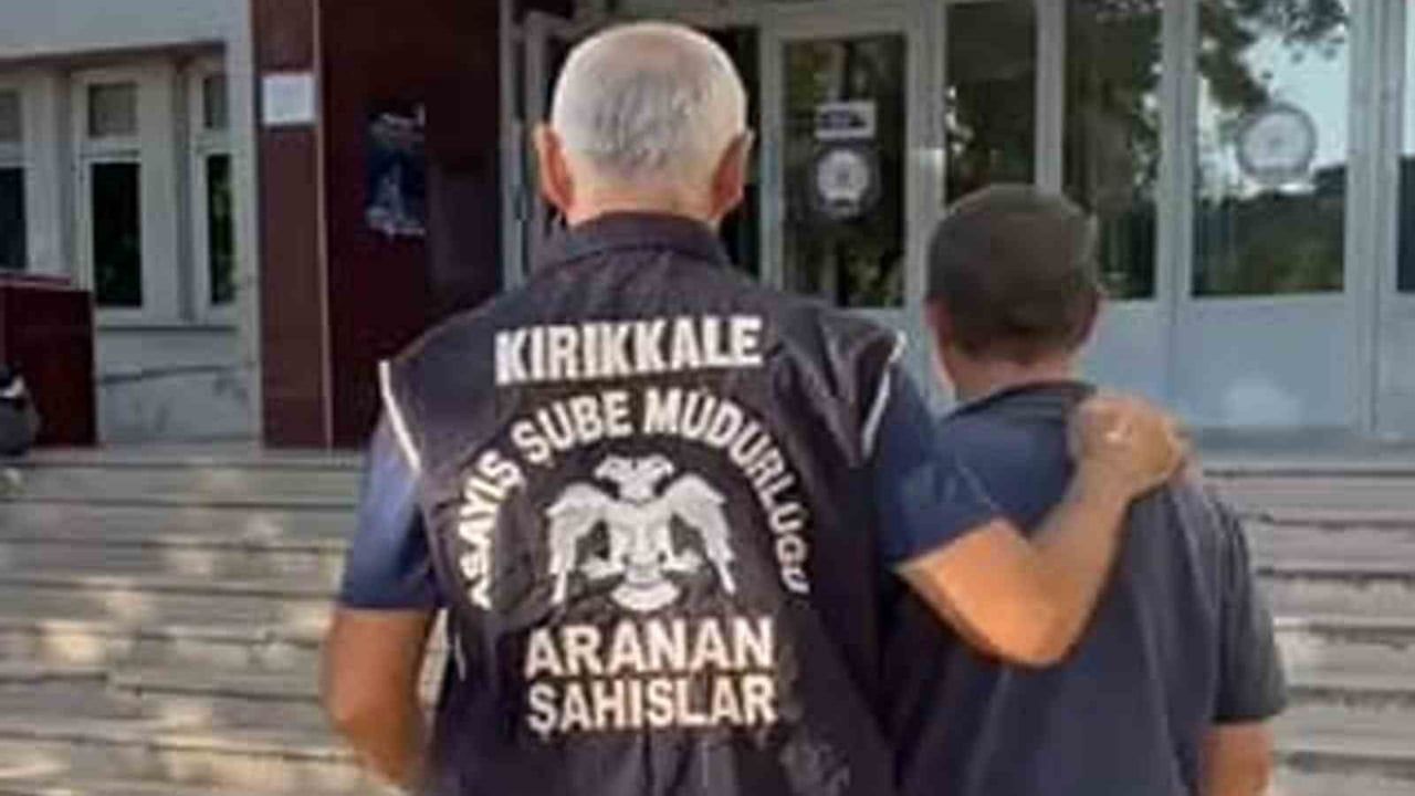 Kırıkkale'de 59 yıllık cezası bulunan firari hükümlü yakalandı