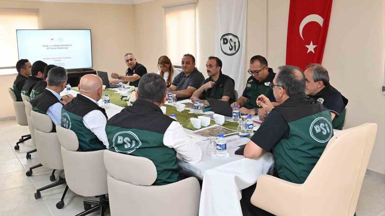 Kırklartepe barajı şantiyesinde ilerleme değerlendirmesi
