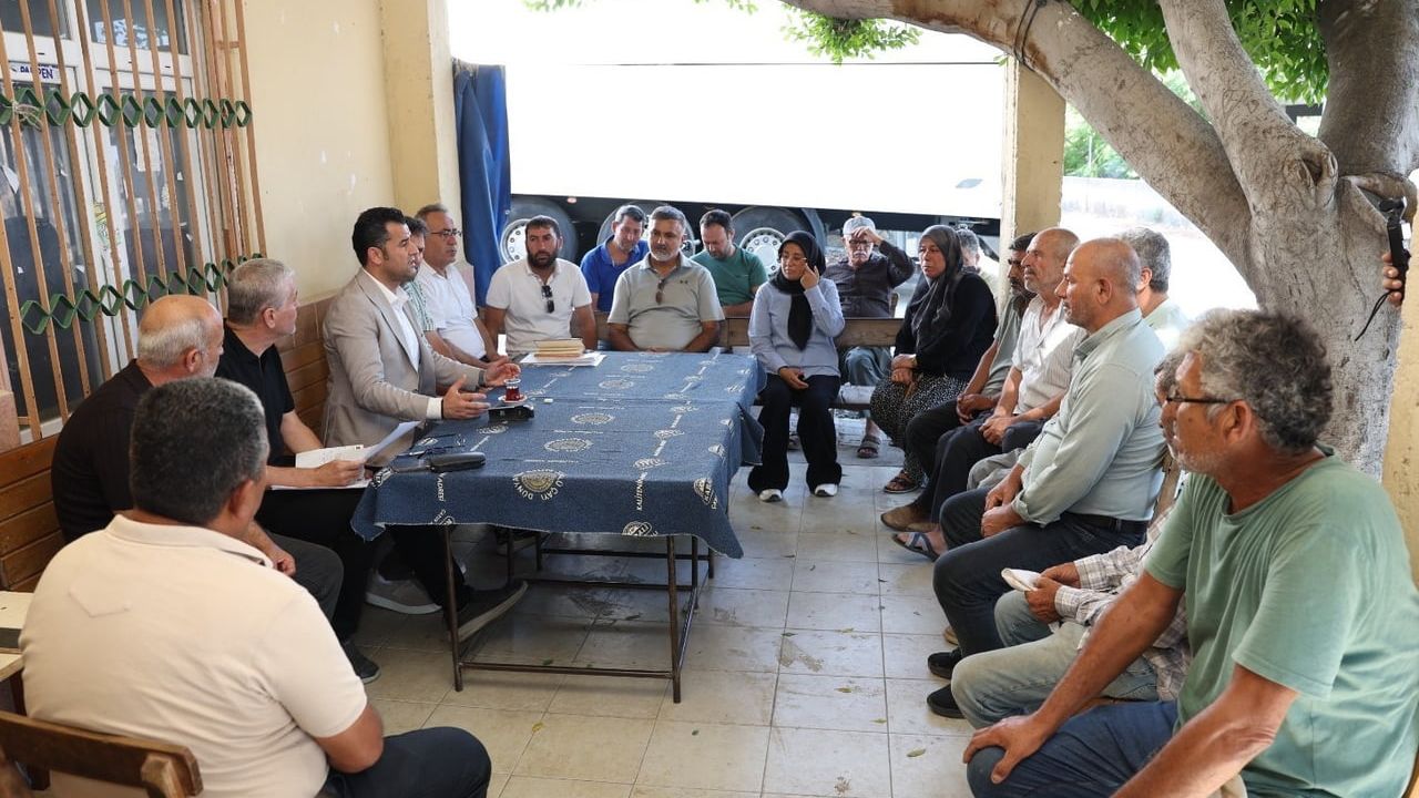 Kırsal mahallede yollar ve sulama talepleri öncelik oldu