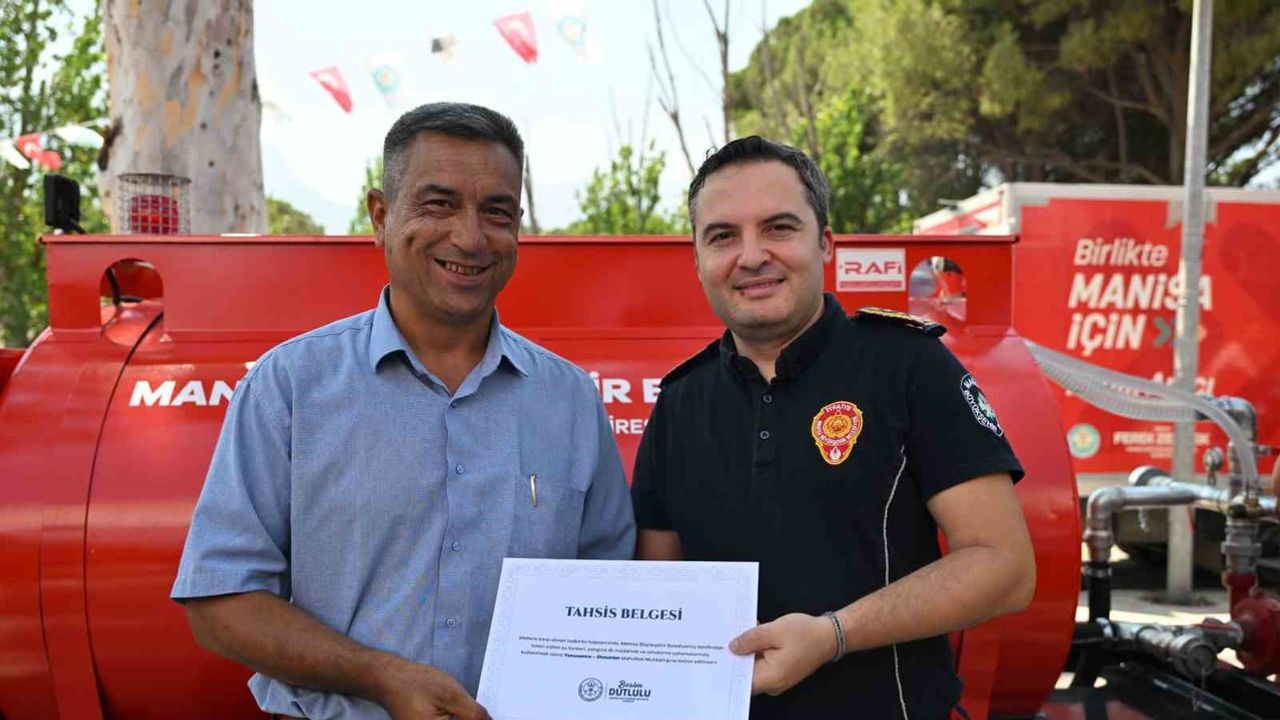 kırsal müdahalede güç: manisa’ya 100 traktör arkası su tankeri dağıtıldı