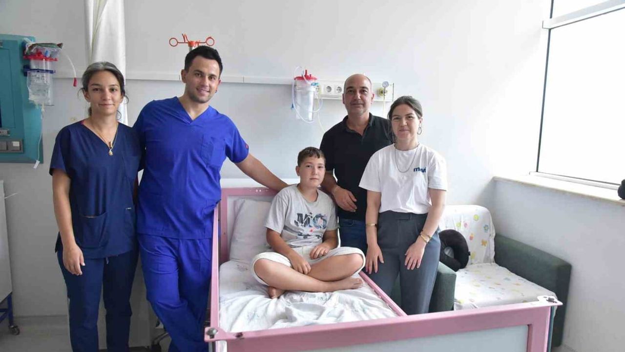 Kırsal taramada tespit edilen vakada 8 yaşındaki öğrenci ameliyatla sağlığına kavuştu