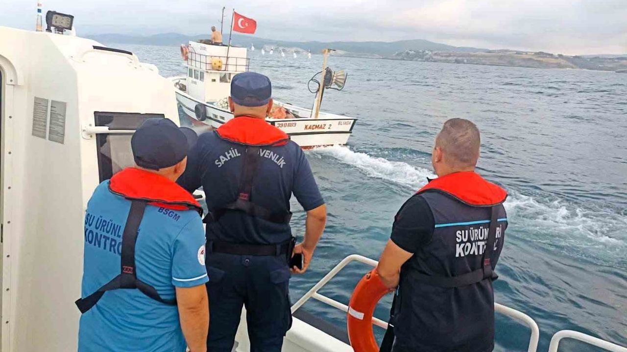 Kıyıköy açıklarında sürdürülebilir avcılık için ortak denetim