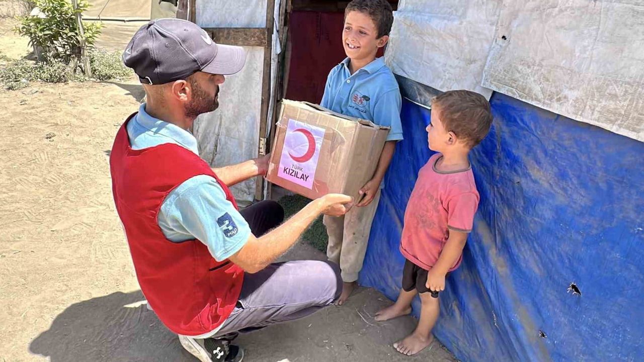 Kızılay'dan uyarı: Gazze'ye insani yardım aralıksız ulaştırılmalı