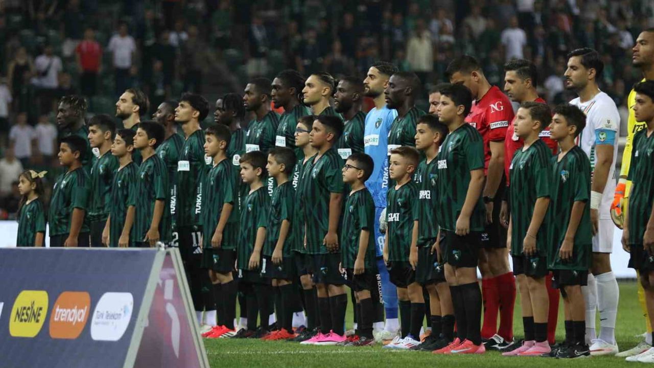 Kocaelispor 20. dakikada öne geçti: Amed karşısında 1-0