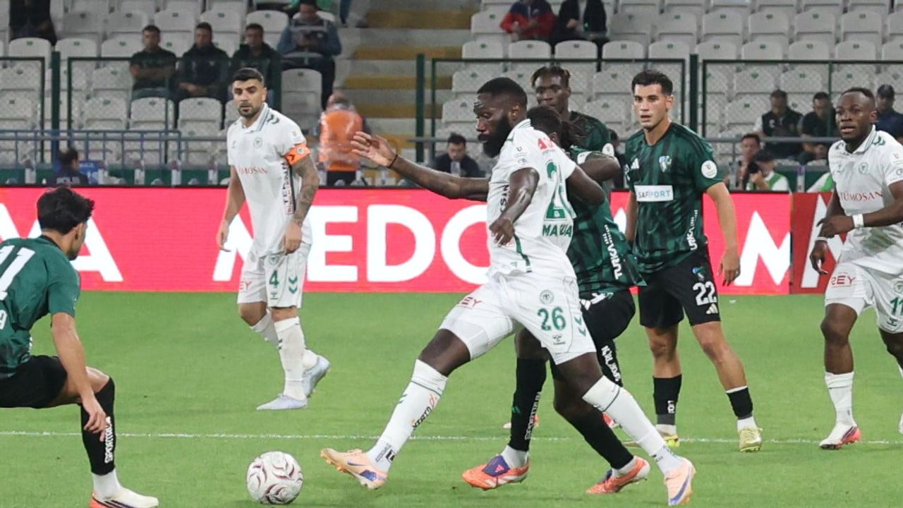 Kocaelispor Konya'da geri dönüş yaparak 3. haftayı galibiyetle kapattı