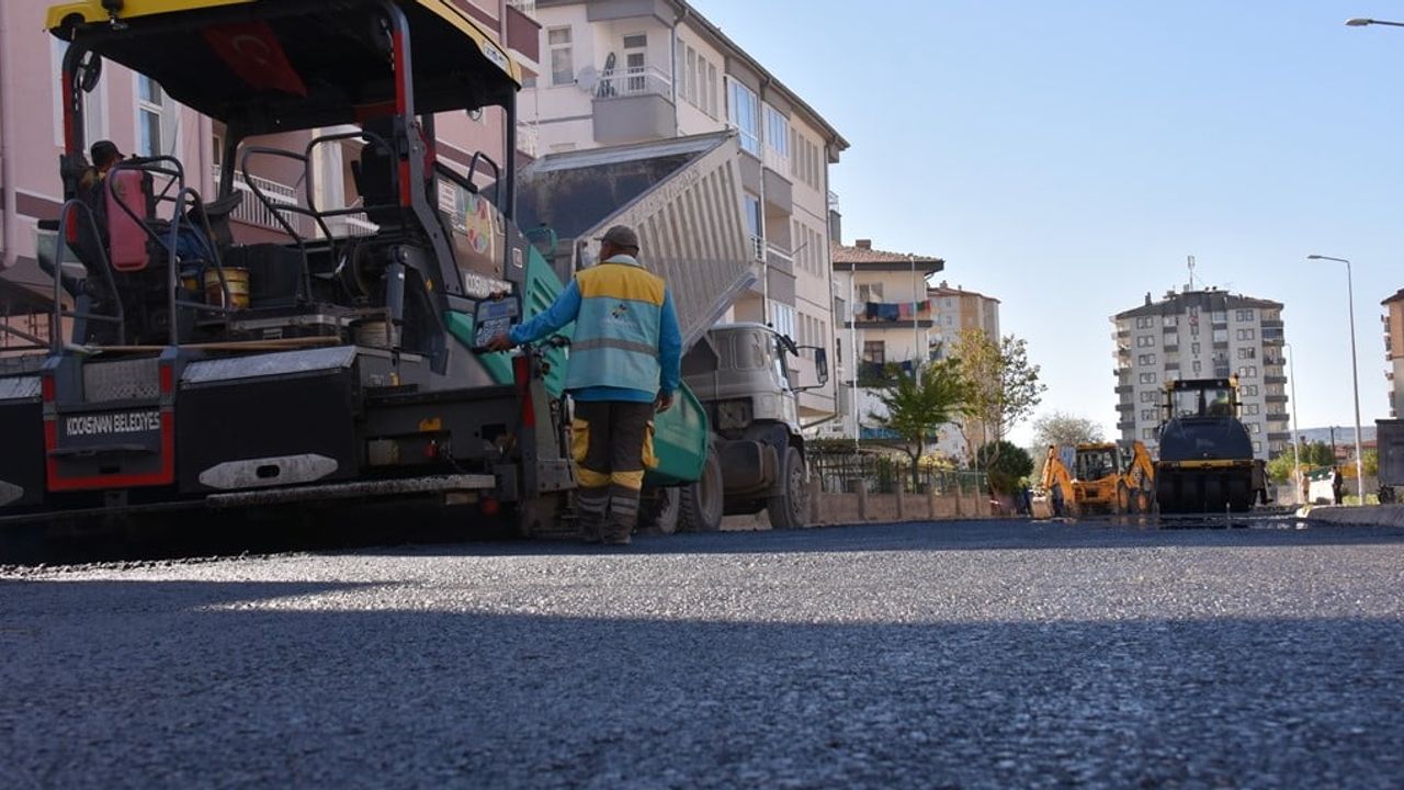 Kocasinan'ın yerli asfalt tesisiyle yolları geleceğe taşıma hamlesi