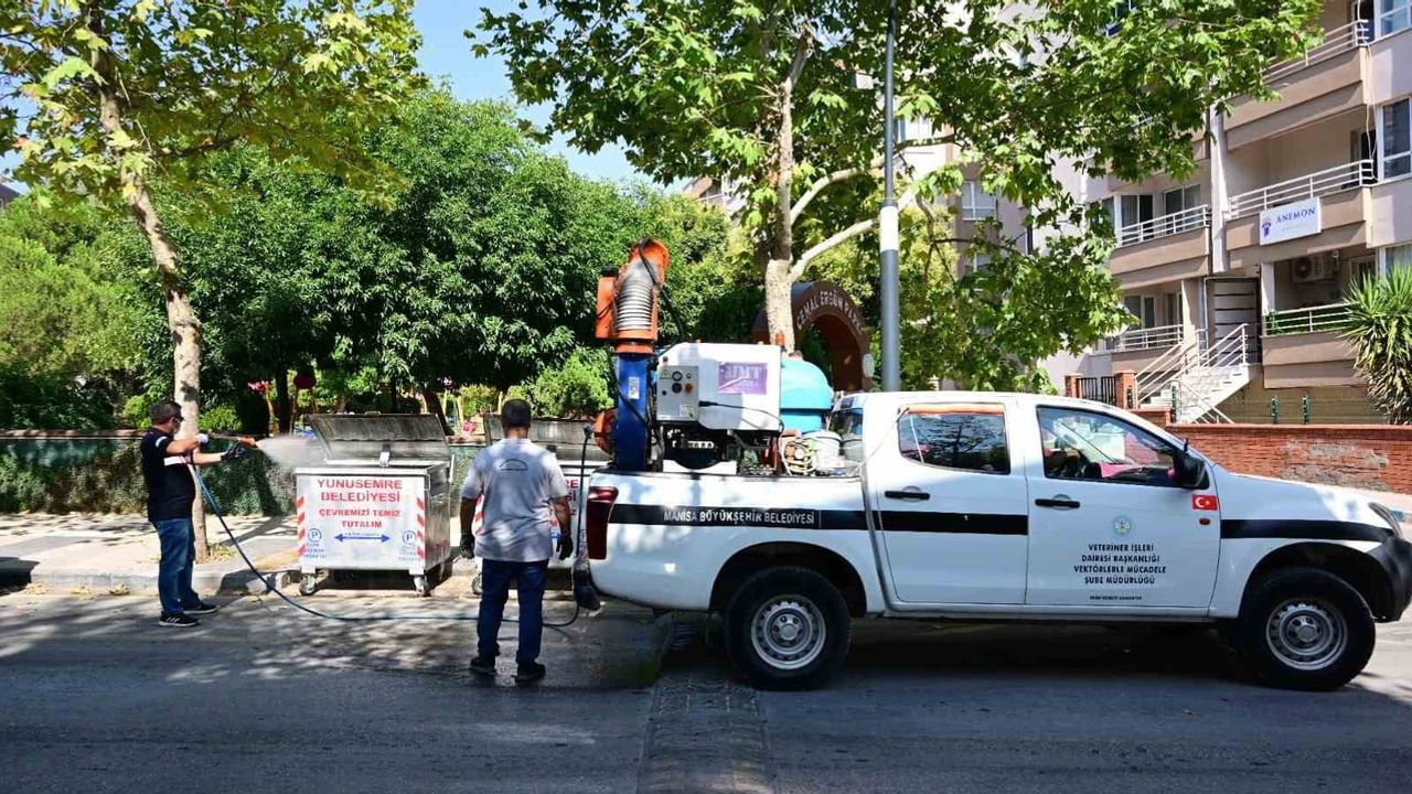 Konteyner hijyeniyle Manisa'da yaşam kalitesi yükseliyor