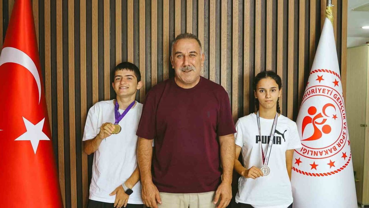 Konya'da Aydınlı sporculardan madalya çıkartan performans