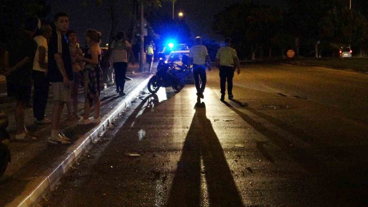 Konyaaltı'nda çarpışma: motosiklet sürücüsü hastanede hayatını kaybetti
