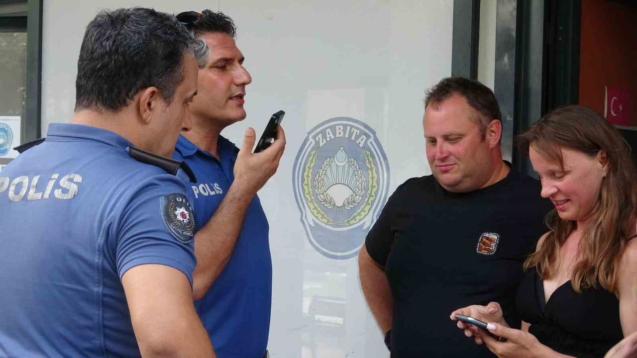 Konyaaltı'nda gprs takibi plaj hırsızını ele verdi