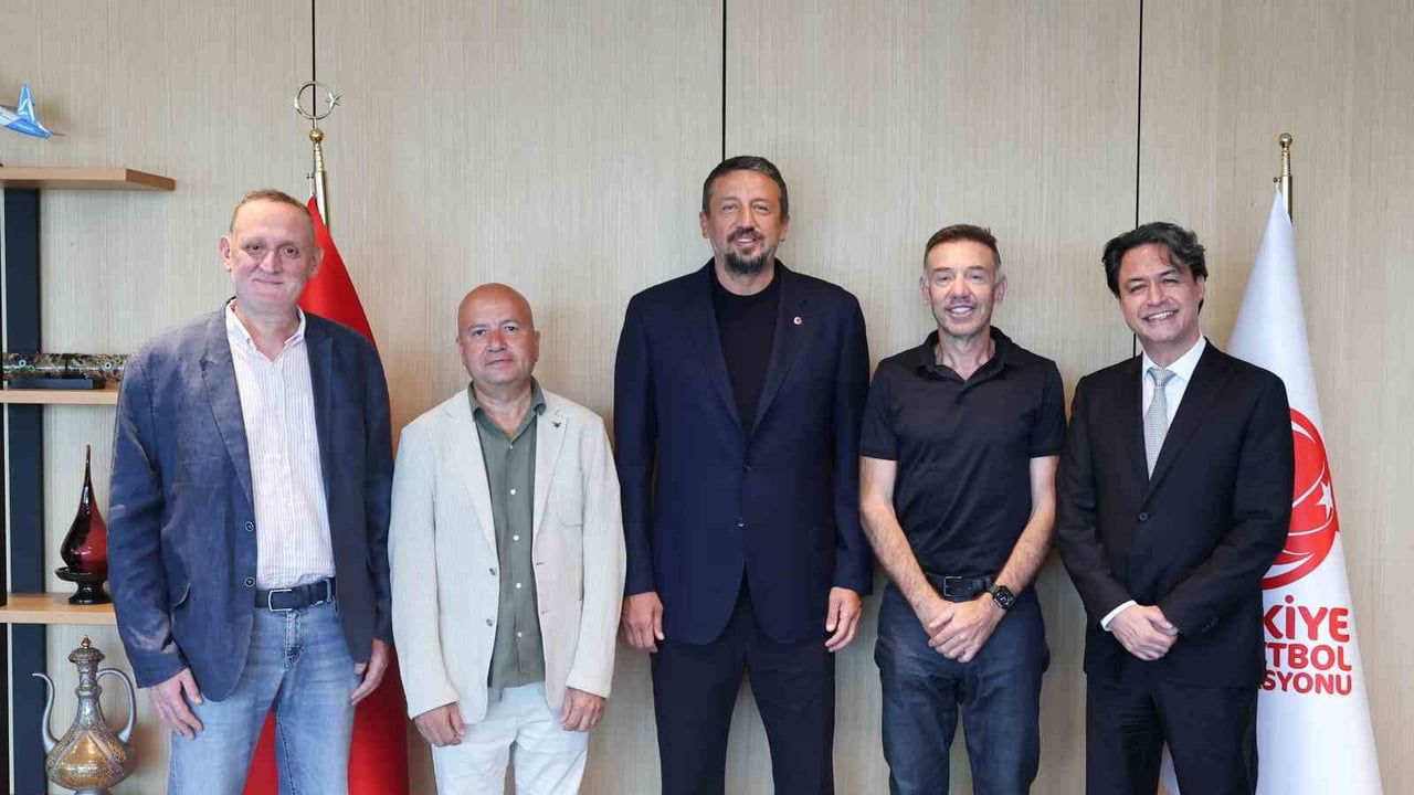 Koray GYO'dan Hidayet Türkoğlu'na ziyaret: sponsorluk buluşması