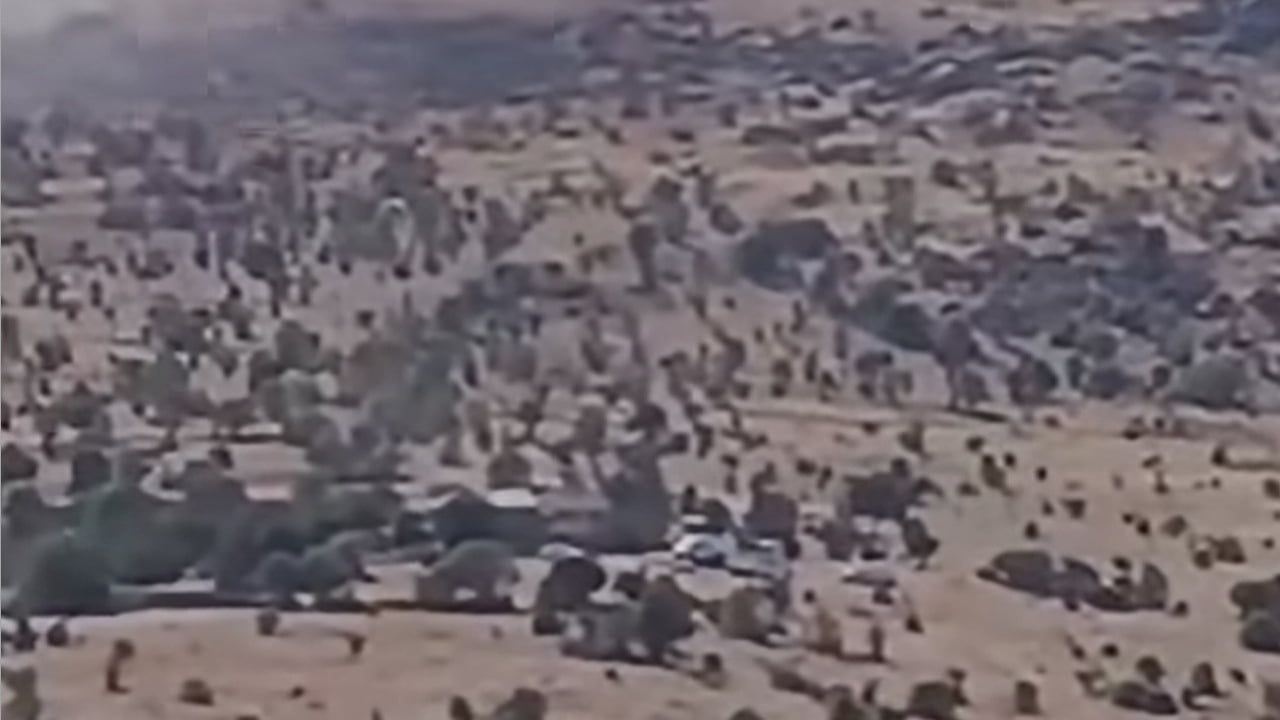 Korgun’da kısa sürede büyüyen arazi yangını ekiplerin çalışmasıyla kontrol altına alındı