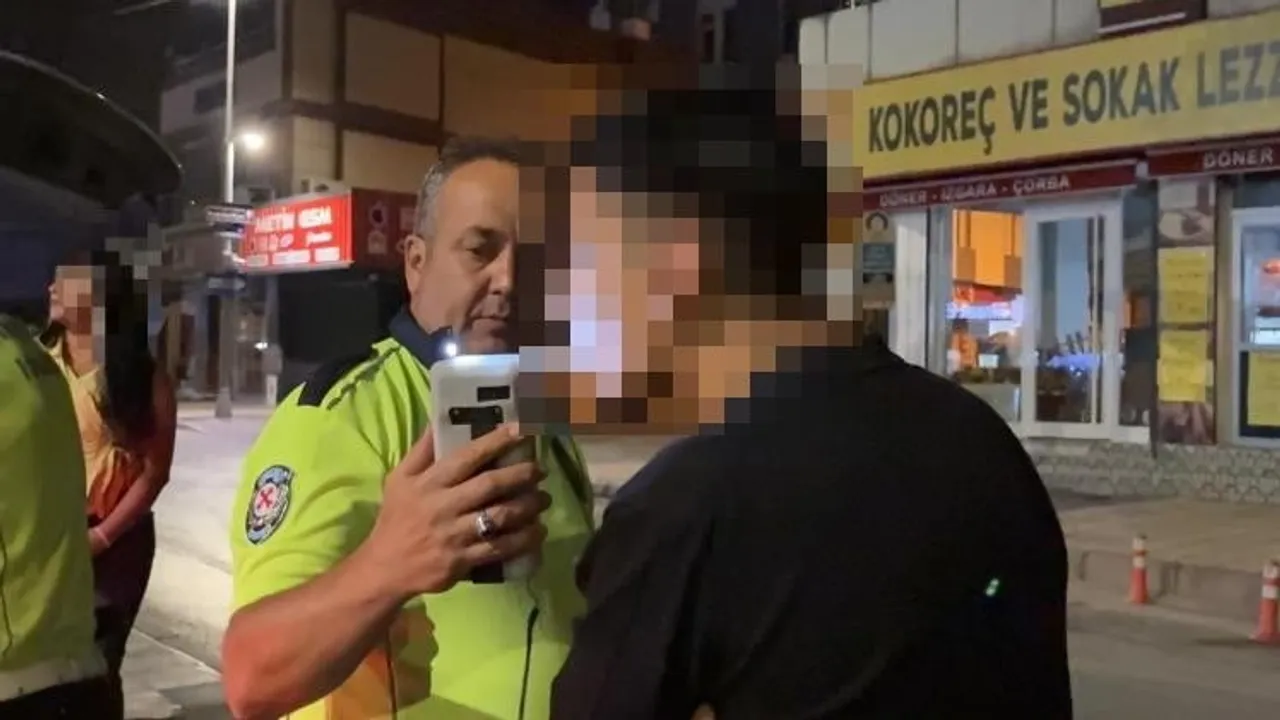 Korsan taksi operasyonunda sürücüye 100 bin lira idari ceza verildi