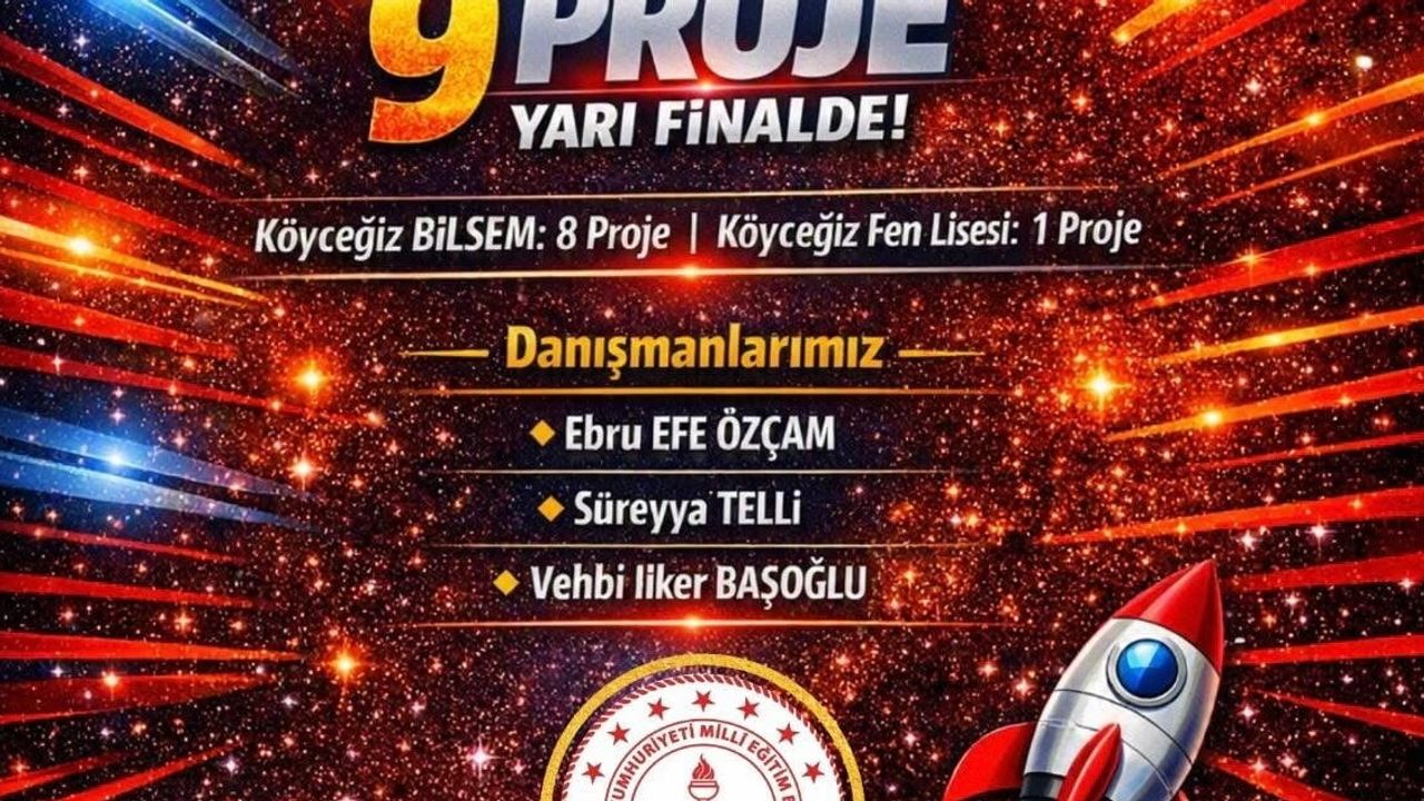 Köyceğizli gençlerin TEKNOFEST çıkarması: 9 projeyle yarı finallere