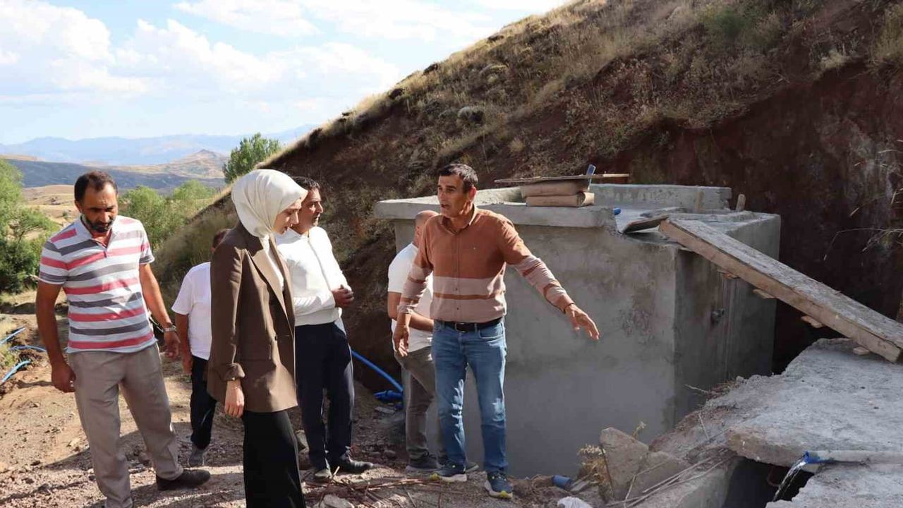 Köylerin su altyapısı güçleniyor: Tercan'da KÖYDES ile içme suyu yatırımları