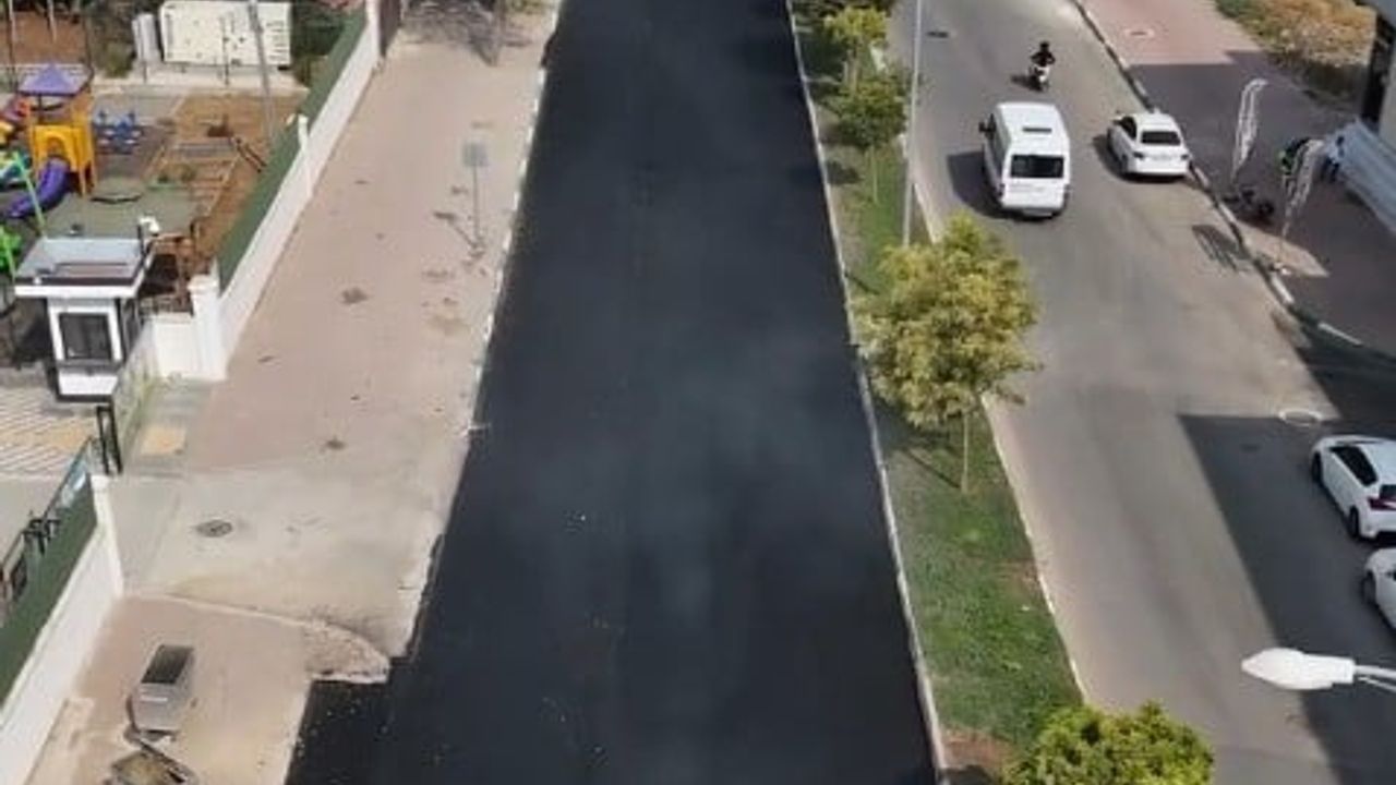 kullanılmayan hibe Kilis'e 160 bin metrekare asfalt olarak döndü