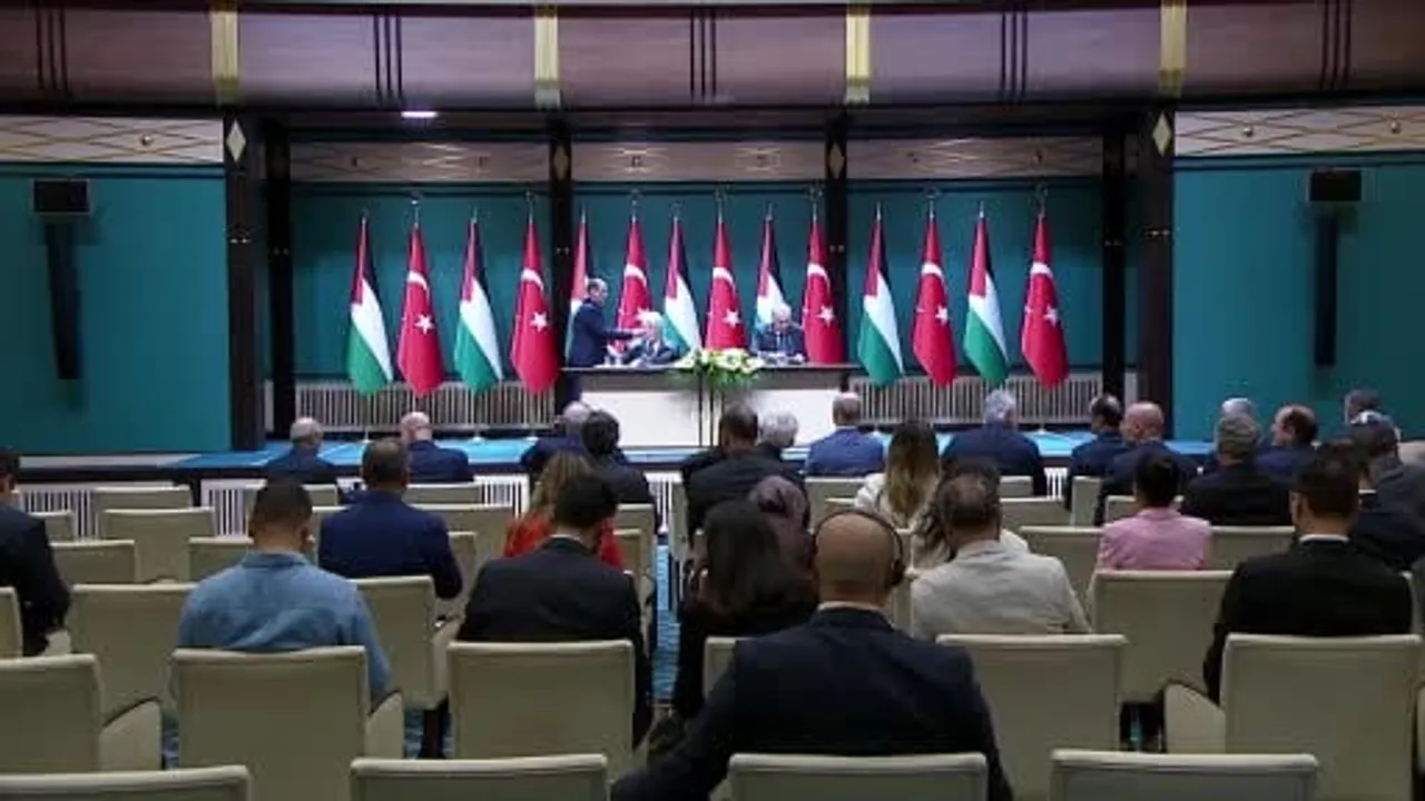Külliye'de Abbas ile kritik görüşme: Erdoğan'dan Netanyahu'ya tepki