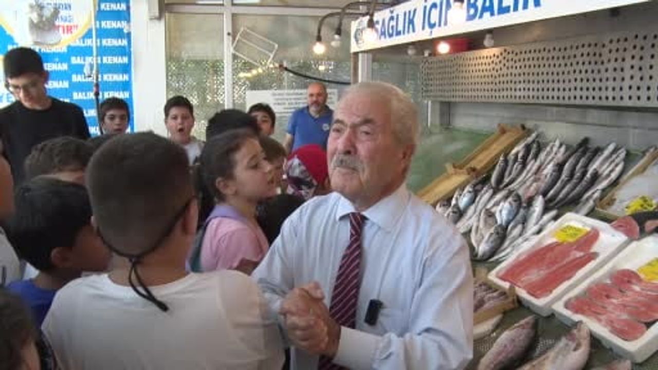 Kur'an kursu öğrencileri deniz canlıları müzesinde keşif ve eğlence dolu gün yaşadı