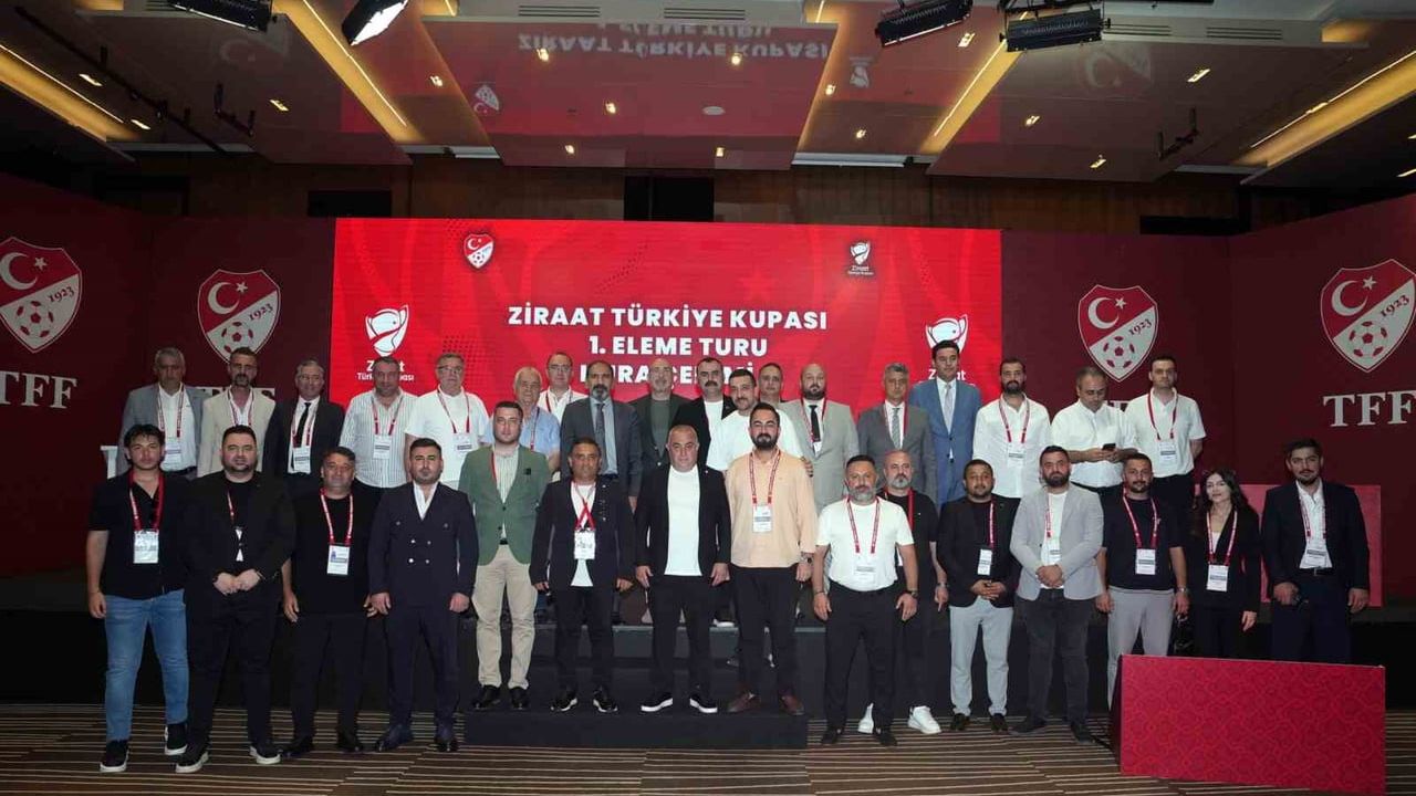 Kura çekimi tamamlandı: ziraat türkiye kupası 1. eleme turunda 40 takım mücadele edecek