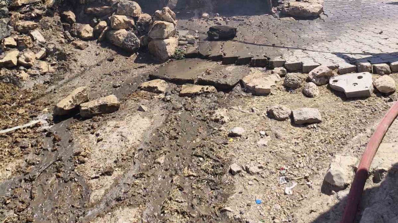 Kurtalan'da tandır yangını kısa sürede kontrol altına alındı