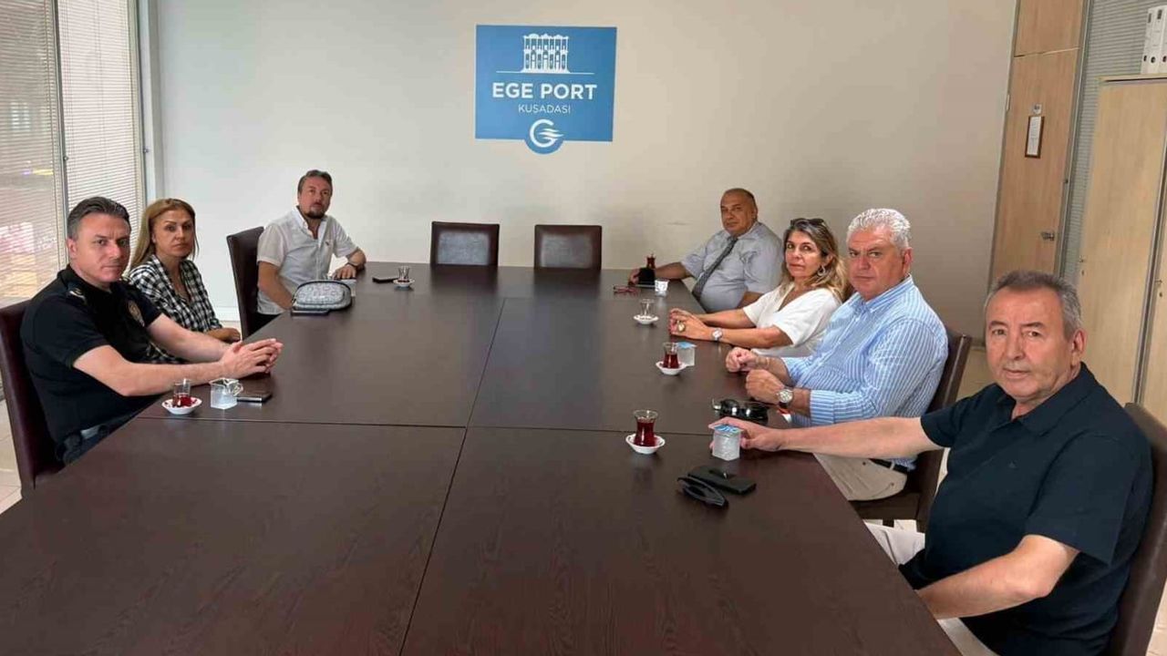 Kuşadası limanında tek nokta tartışması: sektör temsilcileri uygulamaya tepki gösterdi