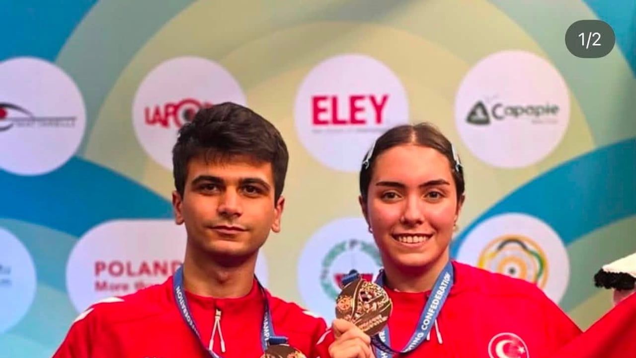Kütahyalı Hatice Yel Wrocaw'da iki bronz madalya kazandı