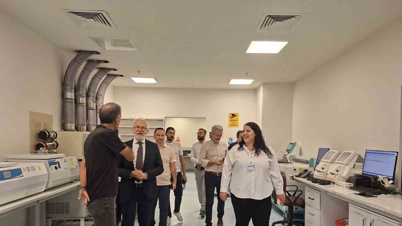 Laboratuvarlarda yenilik testi: Eskişehir şehir hastanesinde sistem ve süreçler yerinde incelendi