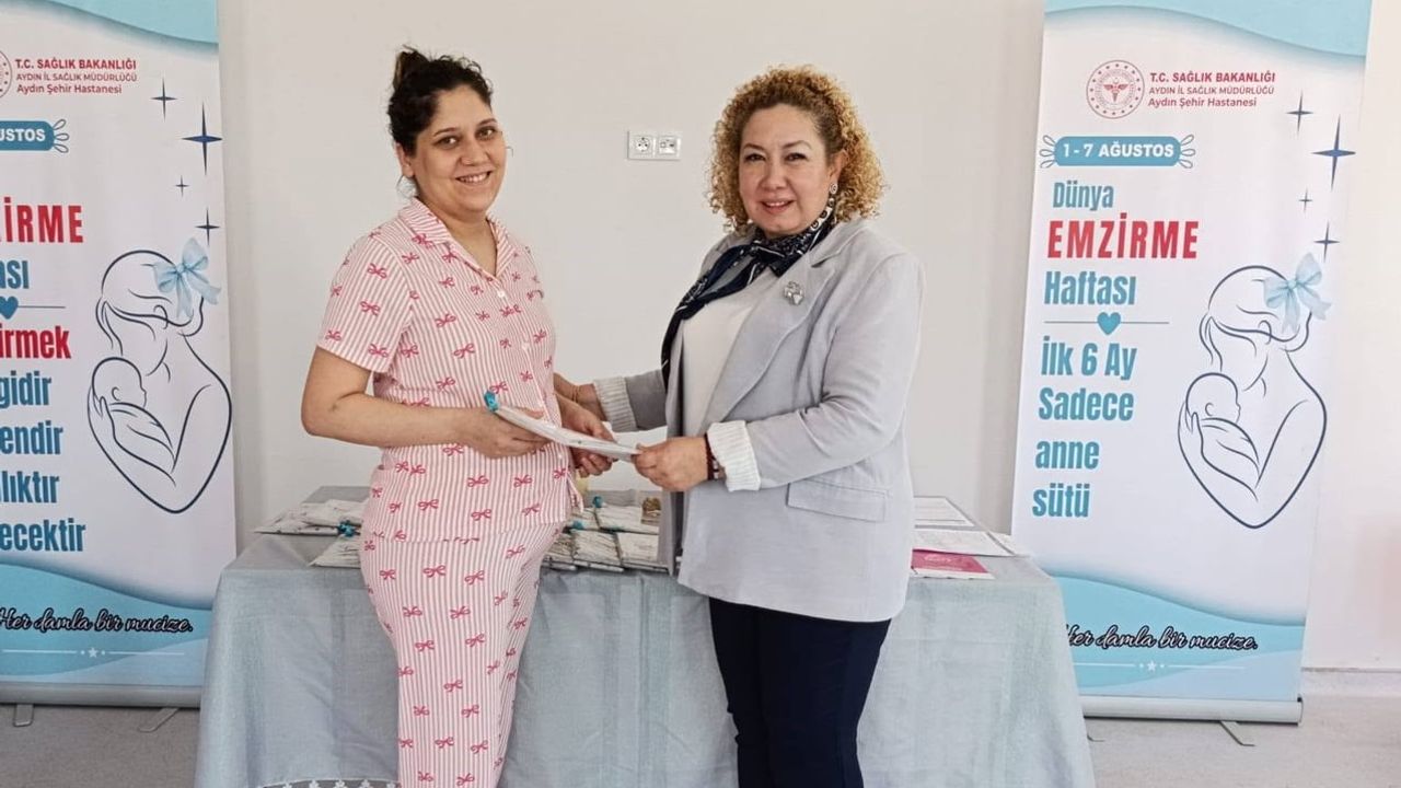 Lohusa buluşması: Aydın Şehir Hastanesi annelere destek ve rehberlik sundu