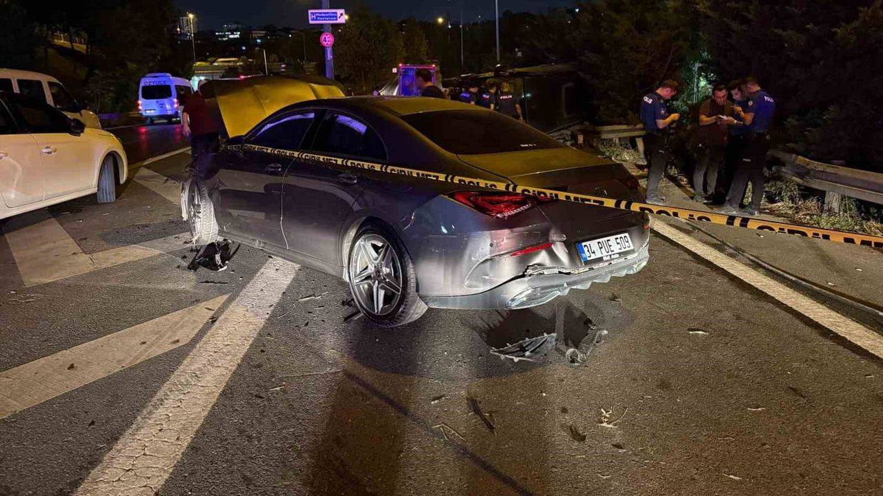 Makas atma iddiası Esenler'de hayat aldı: zincirleme trafik kazasında bir ölü, beş yaralı