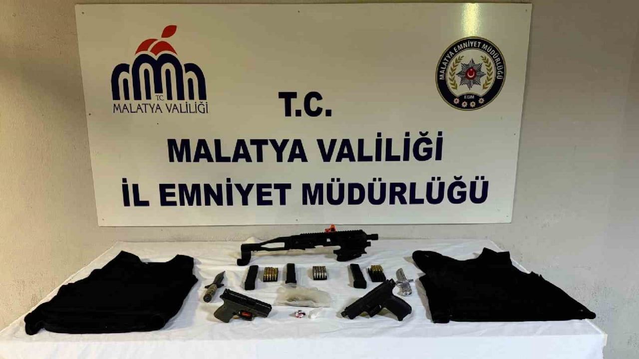 Malatya'da kapsamlı operasyonda aranan dört şüpheli yakalandı