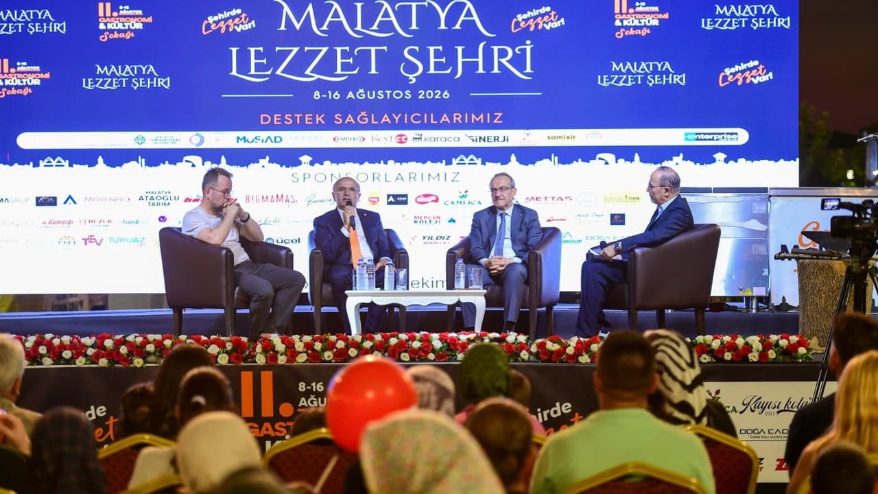 Malatya'nın gastronomi-kültür sokağı binlerce ziyaretçiyi kent parkında buluşturdu