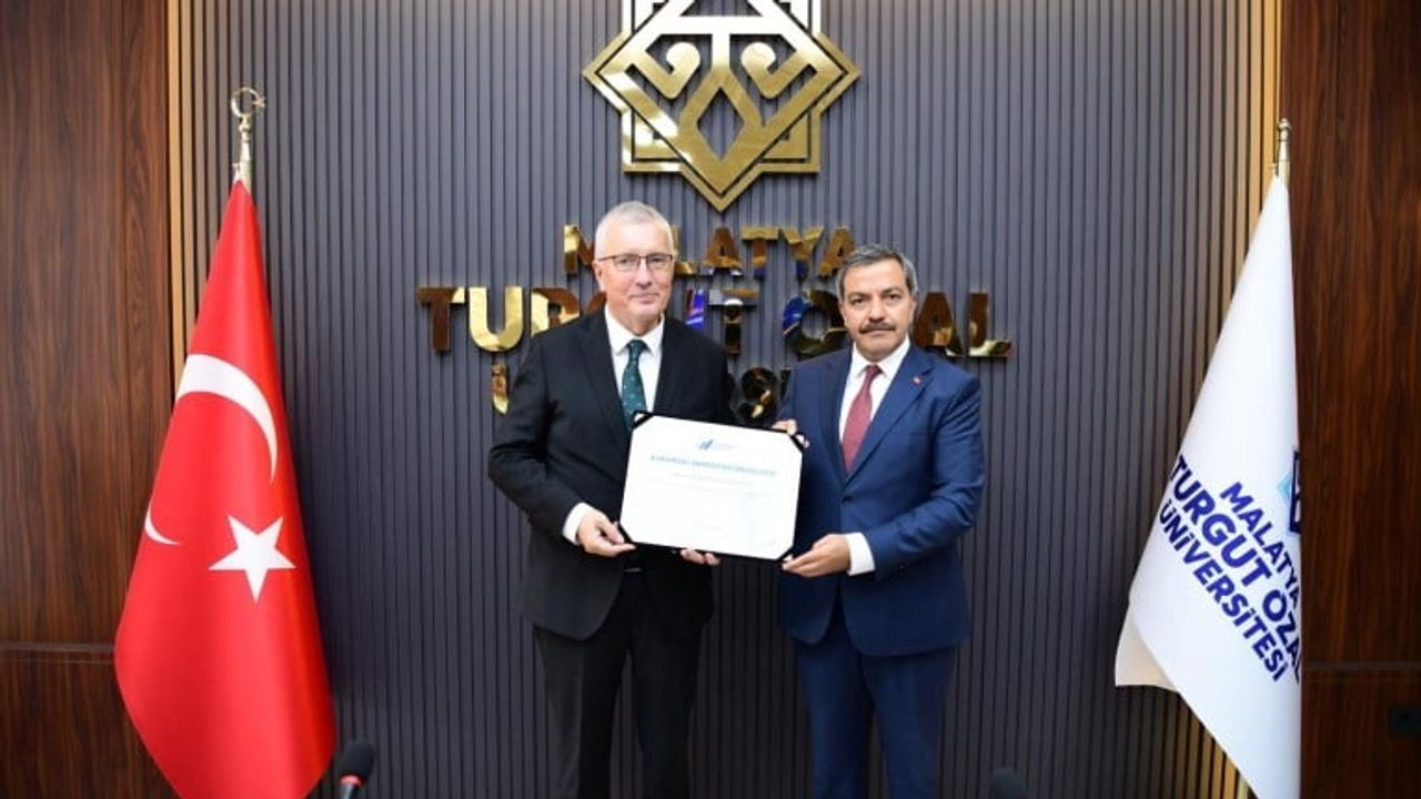 Malatya Turgut Özal Üniversitesi kurumsal akreditasyonla kalite yolunda