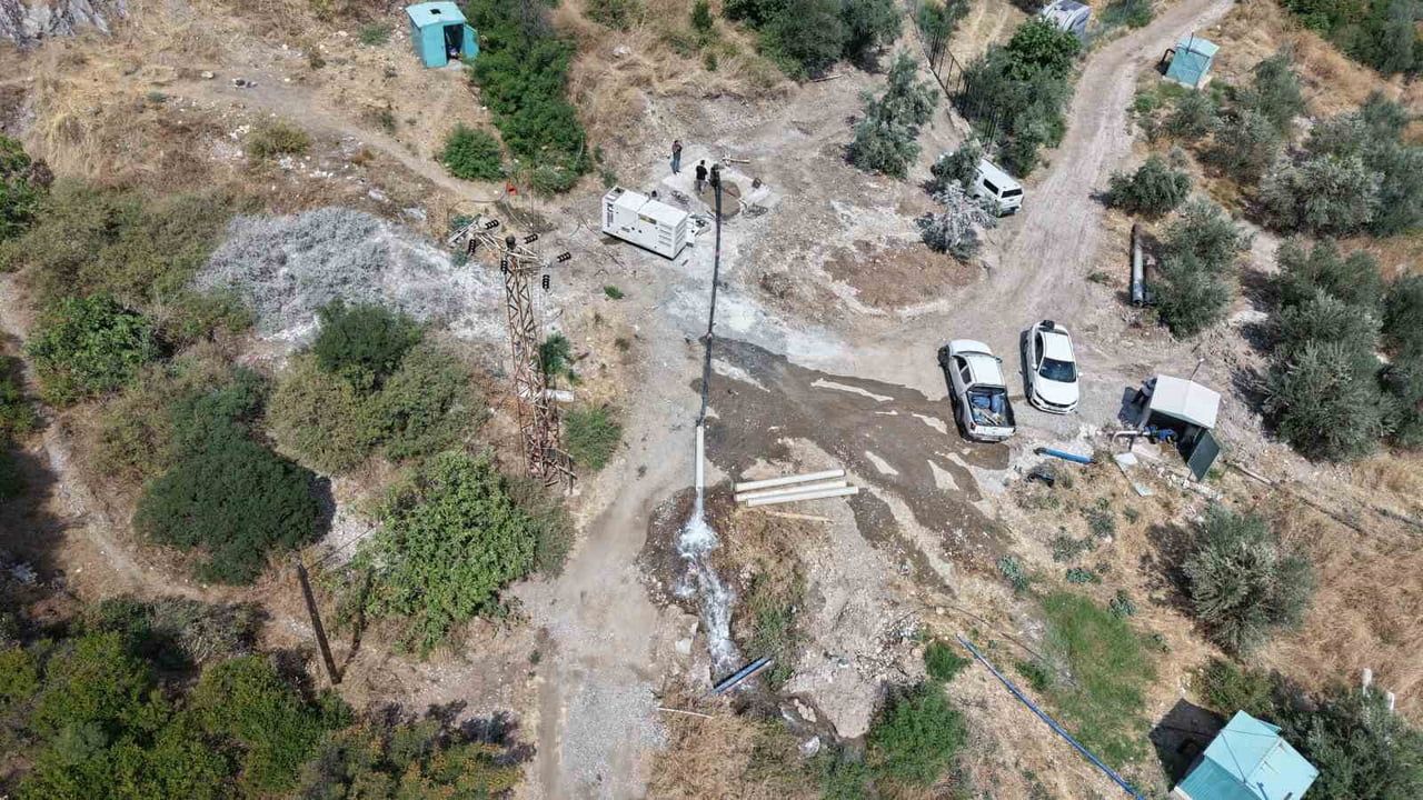 Manisa'da 14 sondajla Şehzadeler ve Yunusemre'ye saniyede 400 litre ilave su