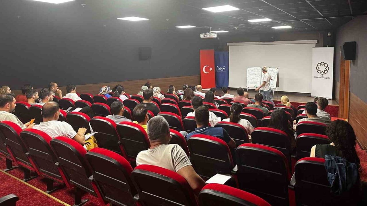 Mardin'de kamu kurumlarının Avrupa Birliği proje hazırlık becerileri güçlendirildi