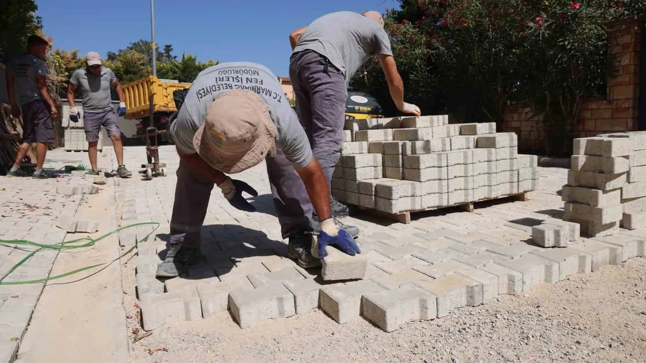 Marmaris'te mahalleleri ayağa kaldıran altyapı hamlesi: Adaköy ve Çamdibi yenileniyor