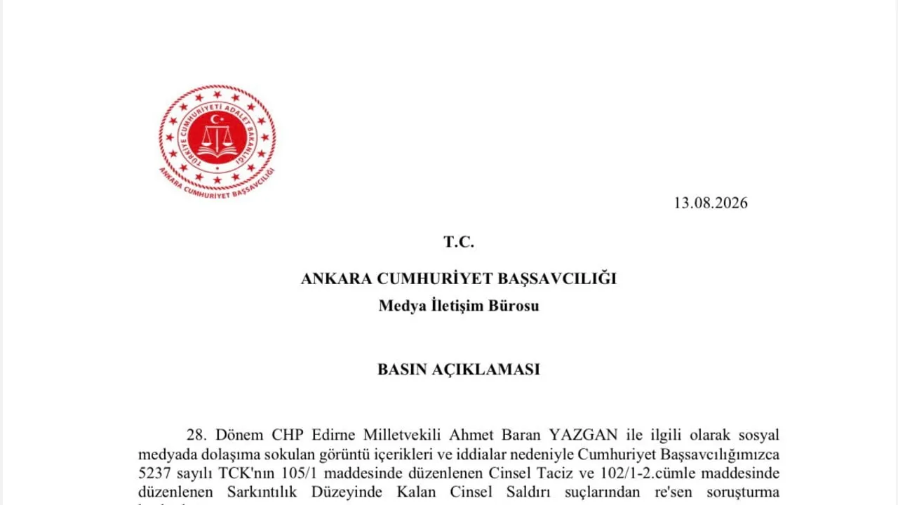 Meclis gündeminde yeni soruşturma: Yazgan hakkında re'sen inceleme