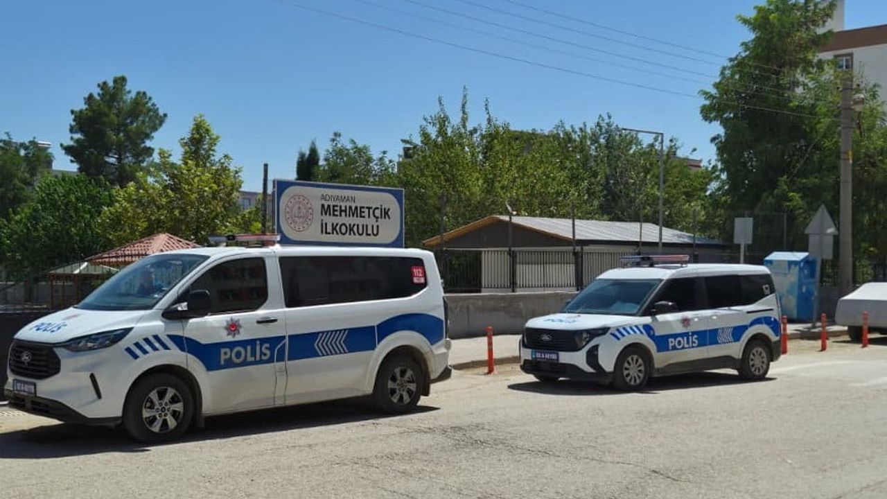 Mehmetçik ilkokulu bahçesindeki kavga ihbarı güvenlik önlemiyle sonlandırıldı