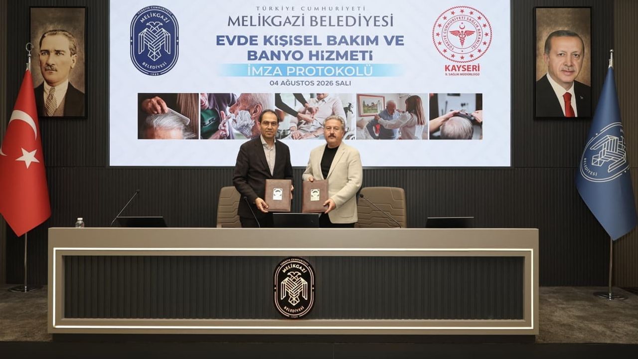 Melikgazi'den evde kişisel bakımda yeni iş birliği: yatağa bağımlılara kapsamlı destek