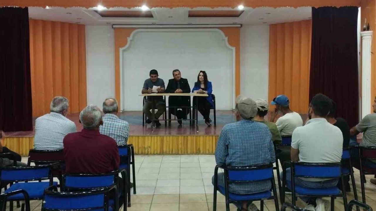 Mercan'da üretimin sürdürülebilirliği ve pazarlama yolları masaya yatırıldı