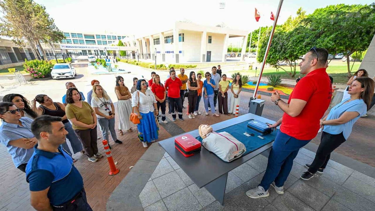 Mersin büyükşehir ani müdahaleyi güçlendirmek için altı OED cihazı yerleştirdi