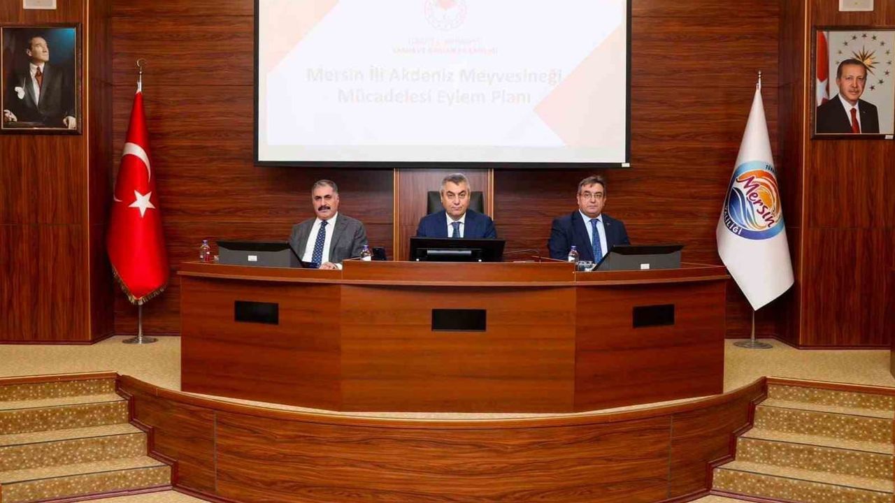 Mersin’de Akdeniz meyve sineğiyle mücadelede kurumlar arası seferberlik