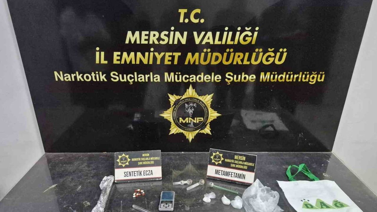 Mersin’de bir aylık operasyonda geniş çaplı uyuşturucu ele geçirildi: 90 şüpheli tutuklandı