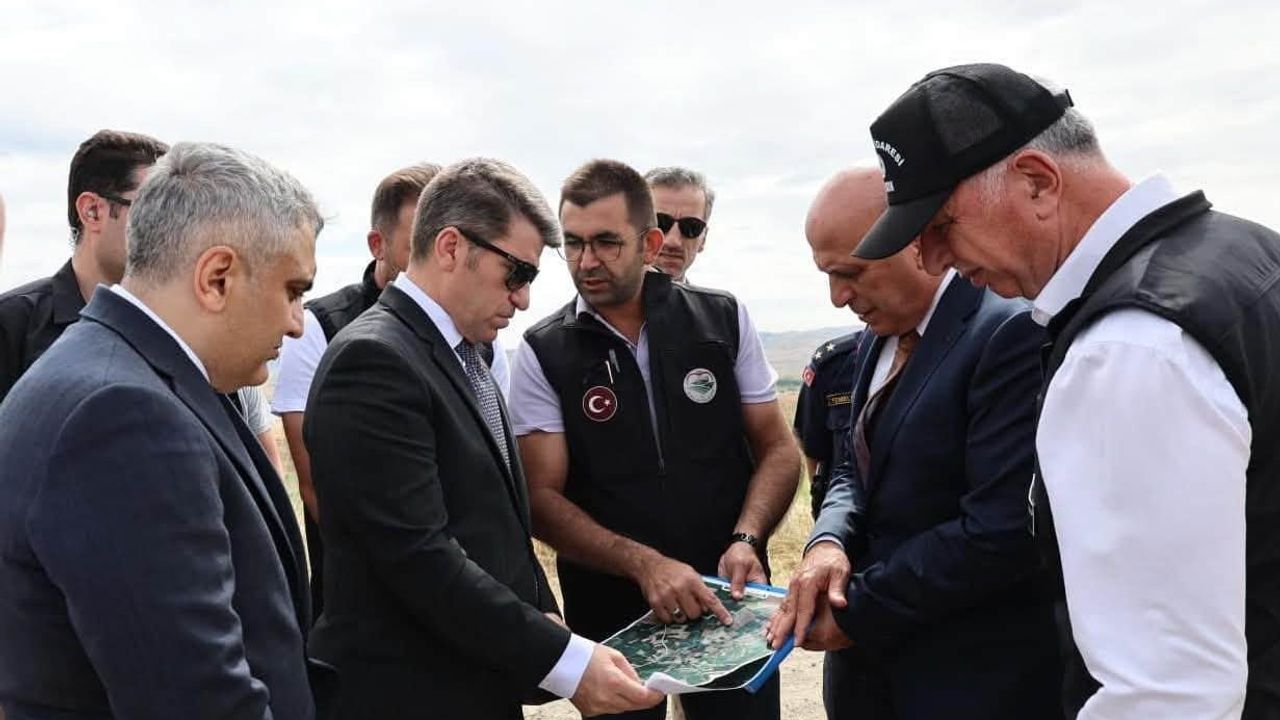 Merzifon'da 605 hektara basınçlı sulama ile üretime yeni soluk