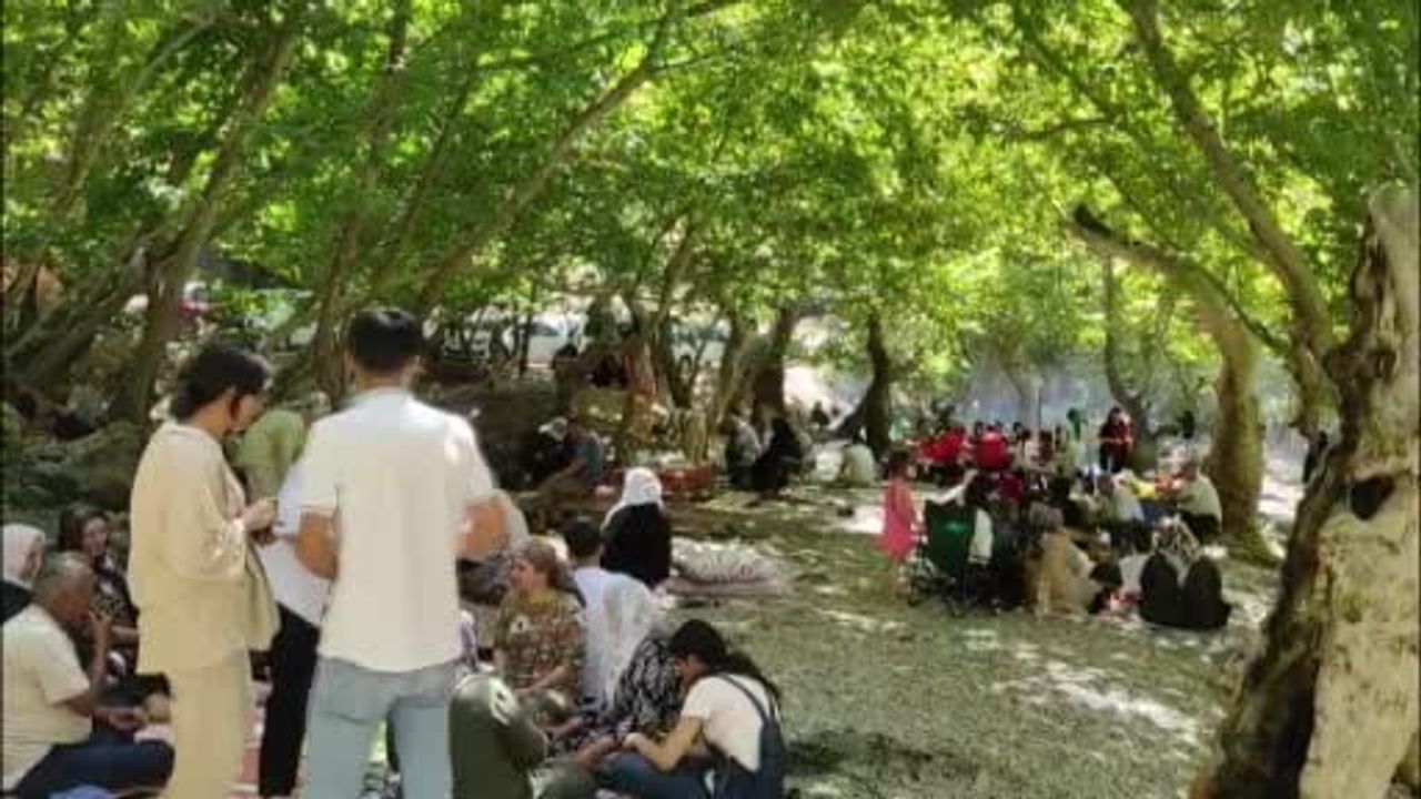 Mesire alanları sıcaklardan kaçanları Kınalı'da ağırlıyor