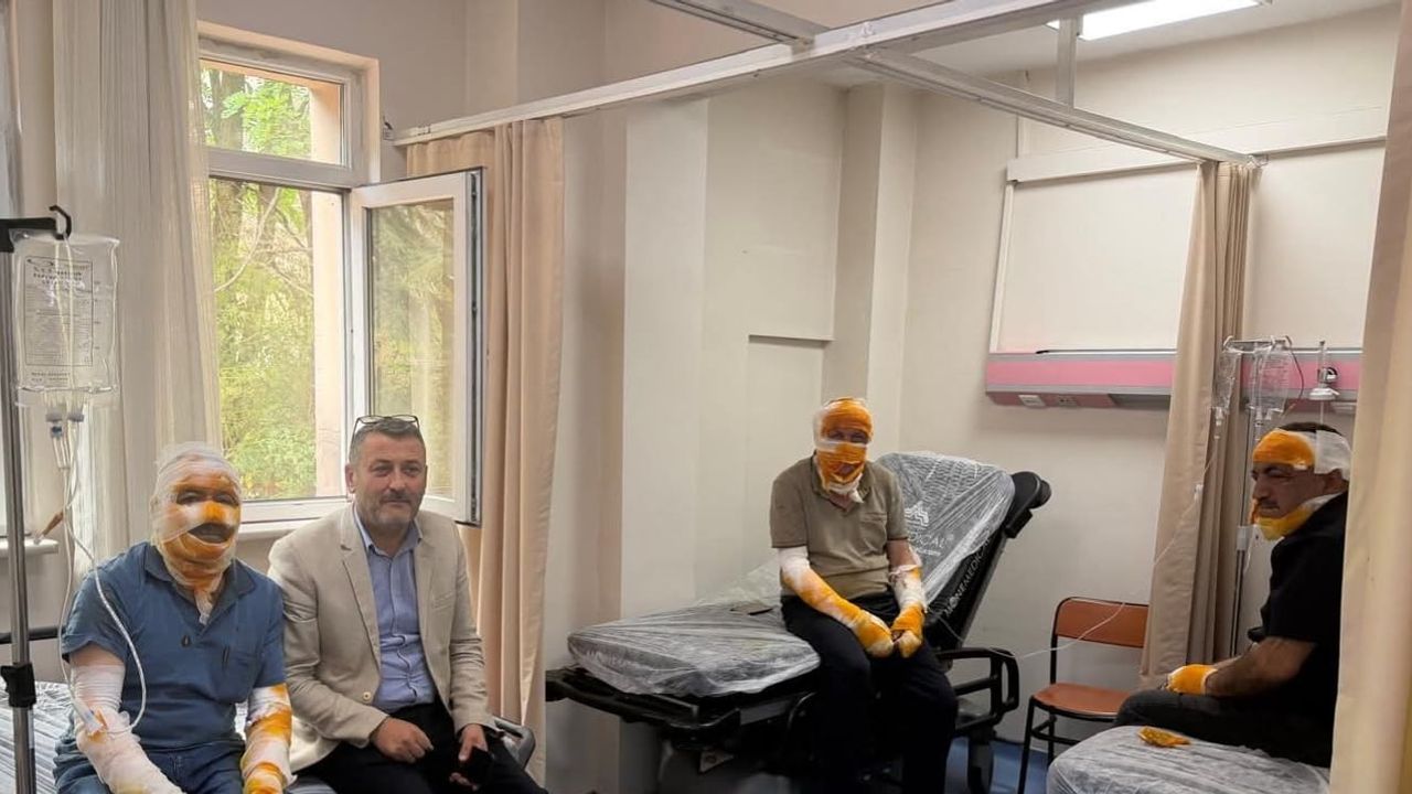 Mesudiye'de mutfak yangını patlamaya dönüşünce beş kişi hastaneye kaldırıldı