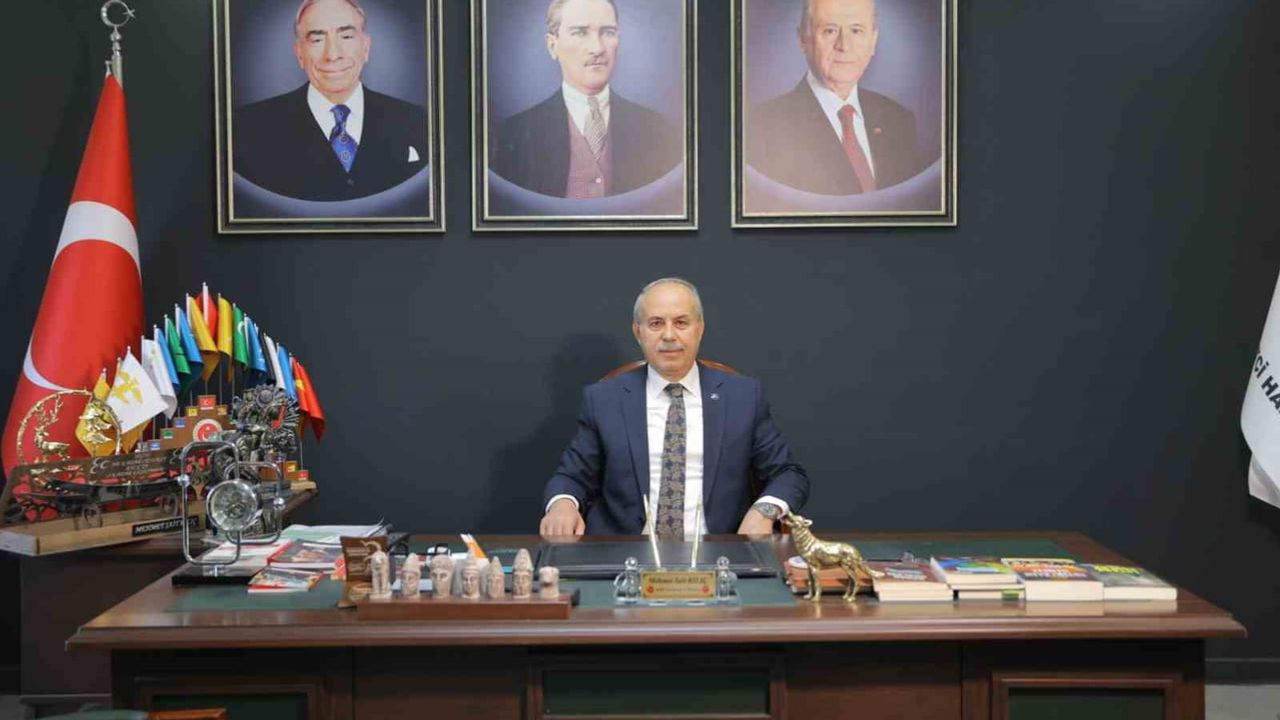 Mhp il başkanı Kılıç'tan mevlid kandilinde ahlak ve birlik çağrısı