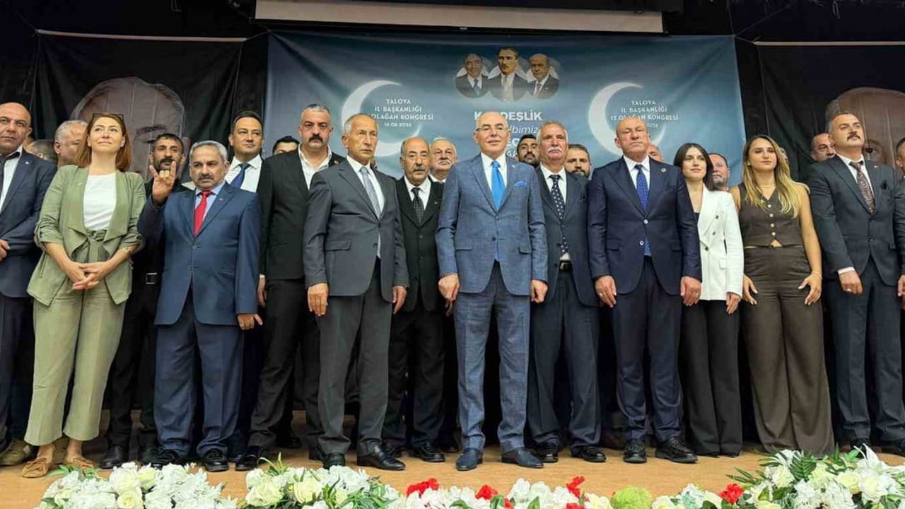MHP Yalova kongresinde güven tazelendi, ittifak ve güvenlik vurguları öne çıktı