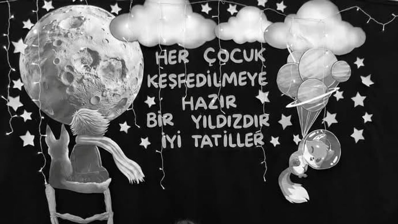 Mihalıççık İlçe Milli Eğitim Müdürlüğü'nden Elif Nur için taziye